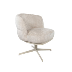 JLo eetkamerstoel - beige draaipoot 360 - Cremona - Taupe 04