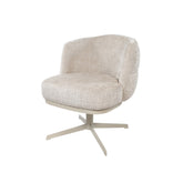 JLo eetkamerstoel - beige draaipoot 360 - Cremona - Taupe 04