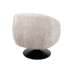 Louis draaifauteuil 360 - Cremona - Taupe 04