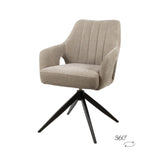 Marley eetkamerstoel - 360ARS - Storm - Liver 09 (set of 2)