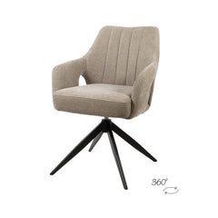 Marley eetkamerstoel - 360ARS - Storm - Liver 09 (set of 2)