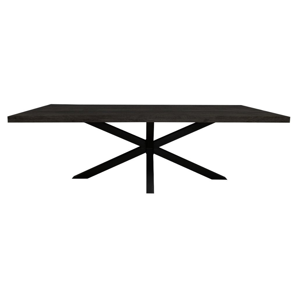 Eetkamertafel Denver Black | Rechthoek | 200 cm - WeAreTables