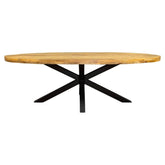 Eetkamertafel Denver | Ovaal | Mangohout | 160 cm - WeAreTables