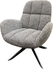 Elvis draaifauteuil 360 - Monet - Antracite 0252 - WeAreTables