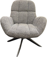 Elvis draaifauteuil 360 - Monet - Antracite 0252 - WeAreTables