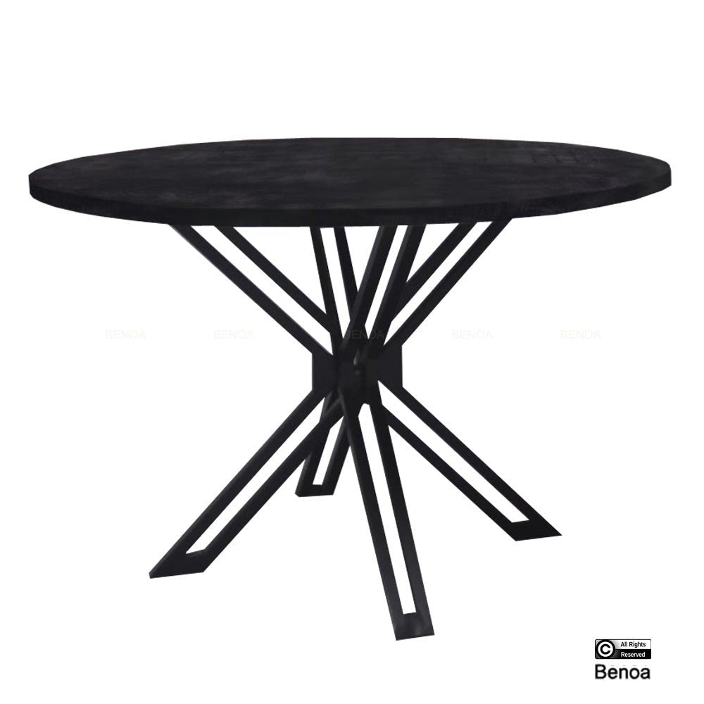 Ronde Eettafel Yana Black 150 - WeAreTables