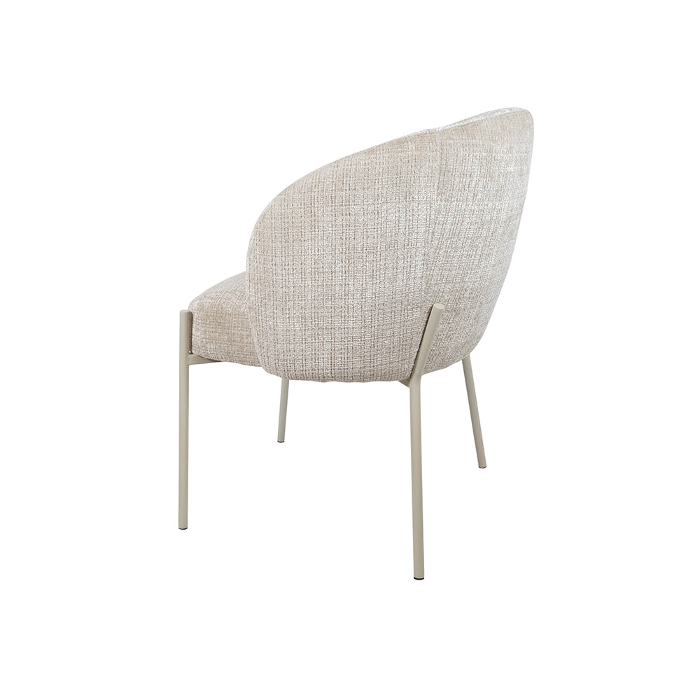 Adele - eetkamerstoel - beige poten - Cremona - Taupe 04 (set of 2)