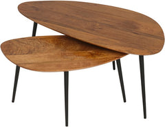 Salontafel Retro Flair set van 2 - Ginger