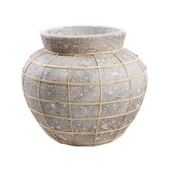 De Belly Vaas - Beton Naturel - L