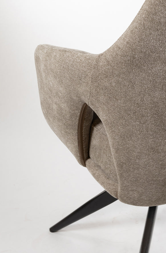 Marley eetkamerstoel - 360ARS - Storm - Liver 09 (set of 2)