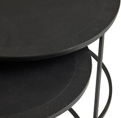 Verona salontafel set van 2, Black