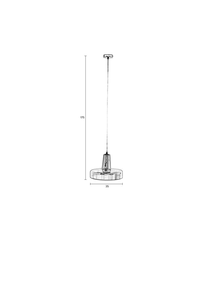 Anshin Hanglamp M Groen - WeAreTables