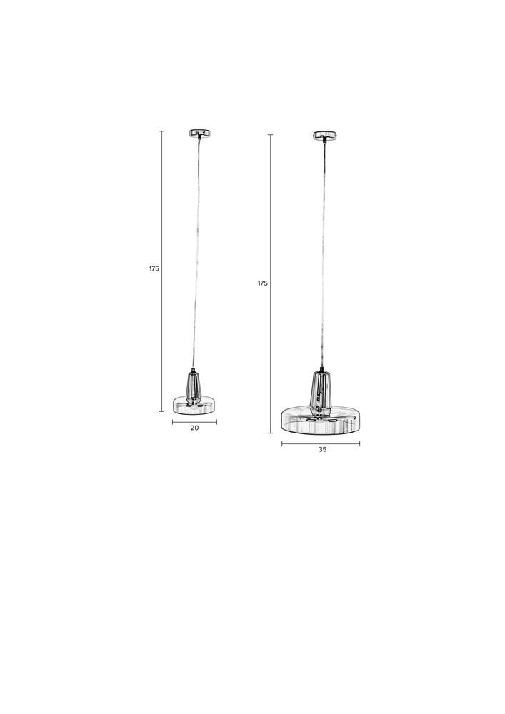 Anshin Hanglamp S Groen - WeAreTables