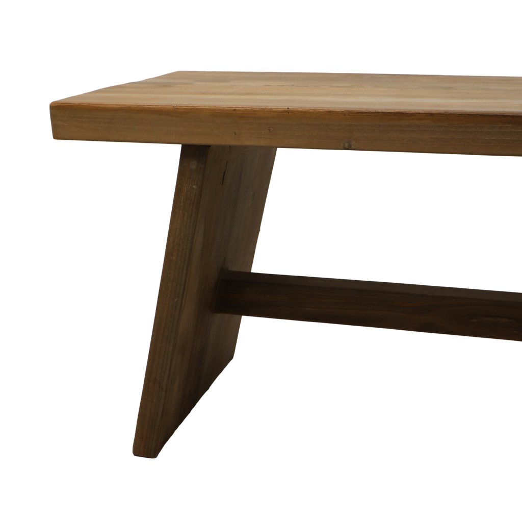 Bankje - 140x35x45 - Naturel - Teak - WeAreTables