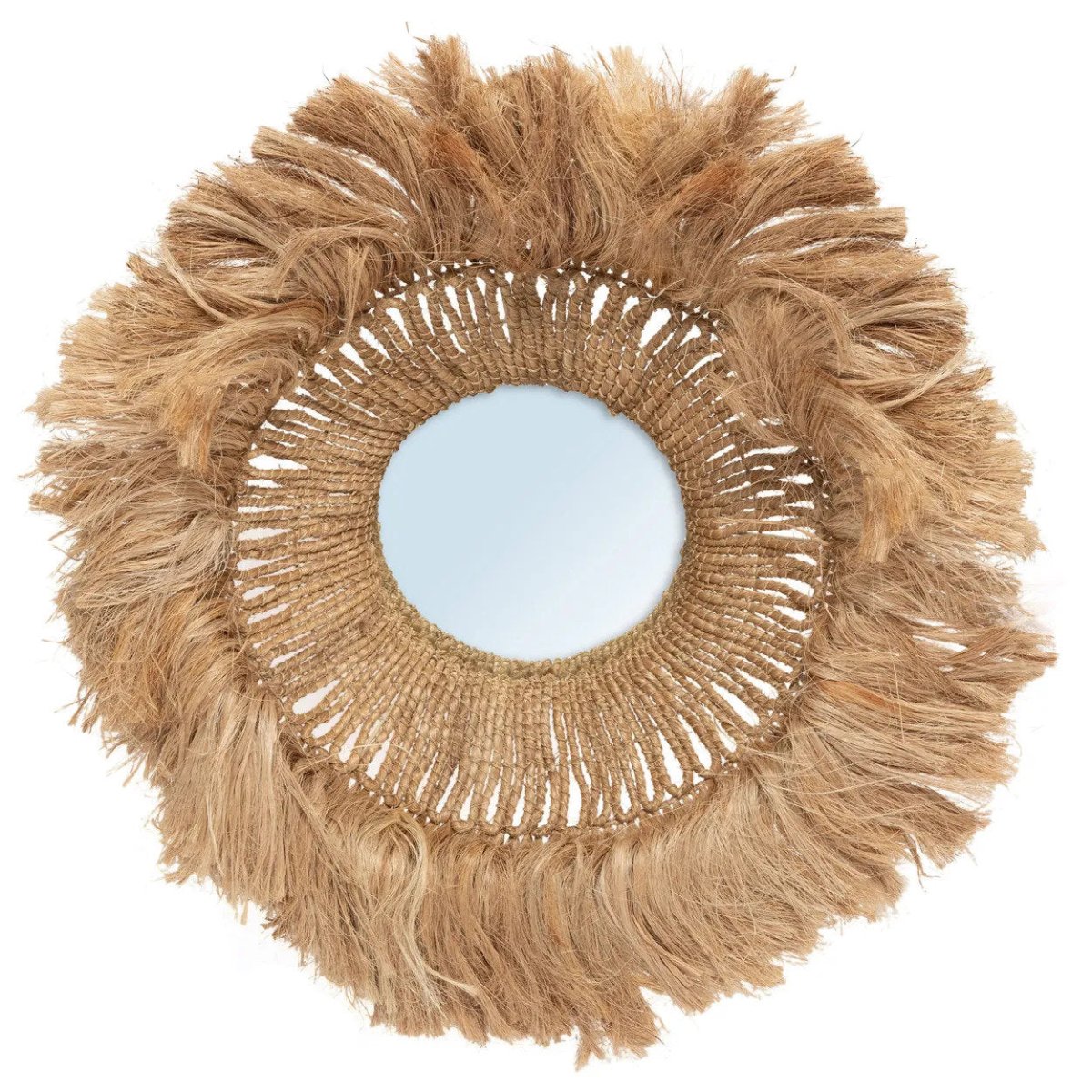 De Abaca Solomon Spiegel - Naturel - WeAreTables