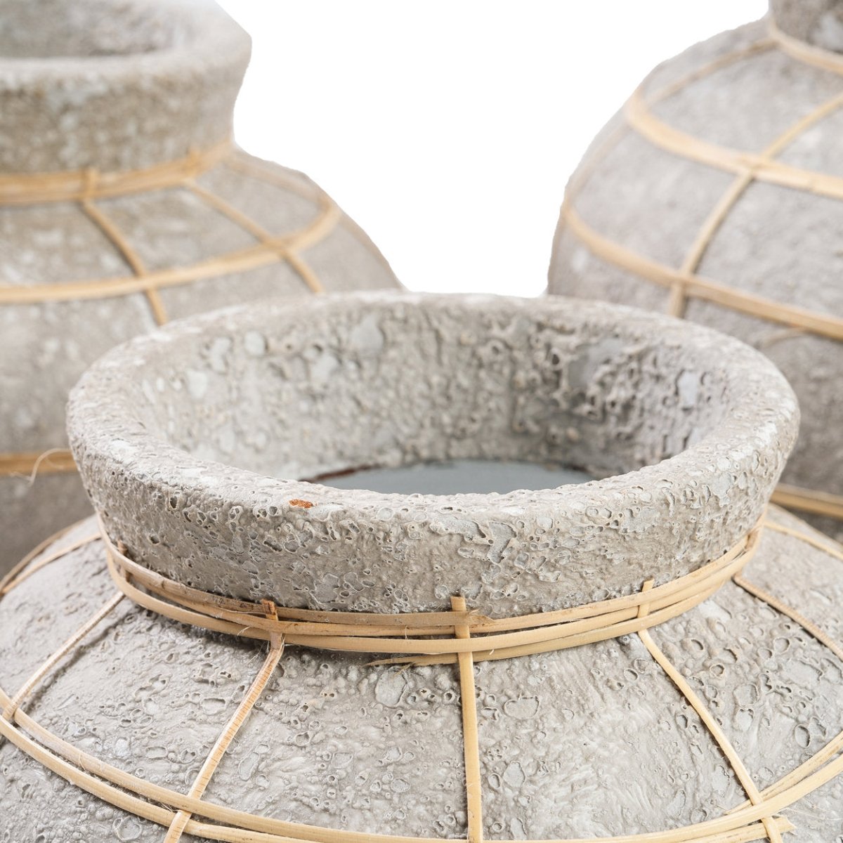 De Belly Vaas - Beton Naturel - L - WeAreTables
