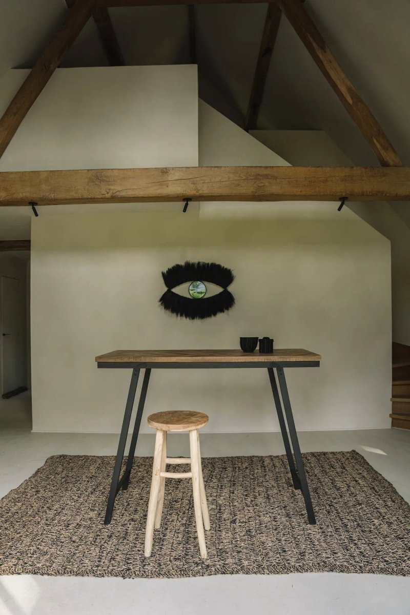 De Black Eye Spiegel - Zwart - WeAreTables
