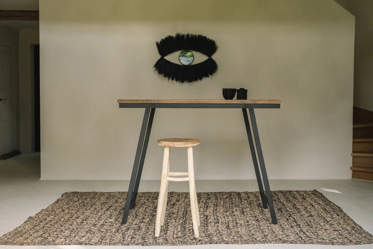De Black Eye Spiegel - Zwart - WeAreTables