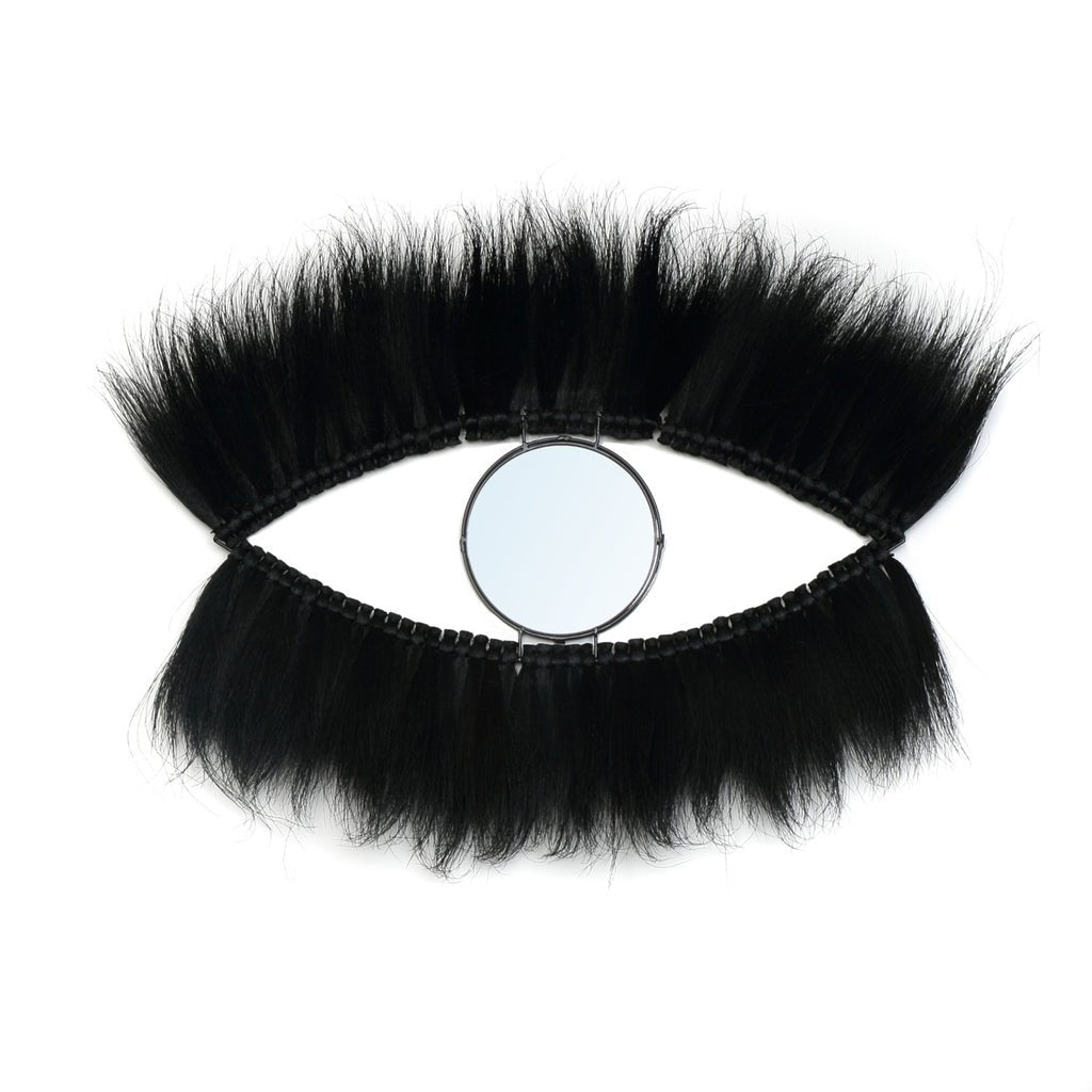 De Black Eye Spiegel - Zwart - WeAreTables