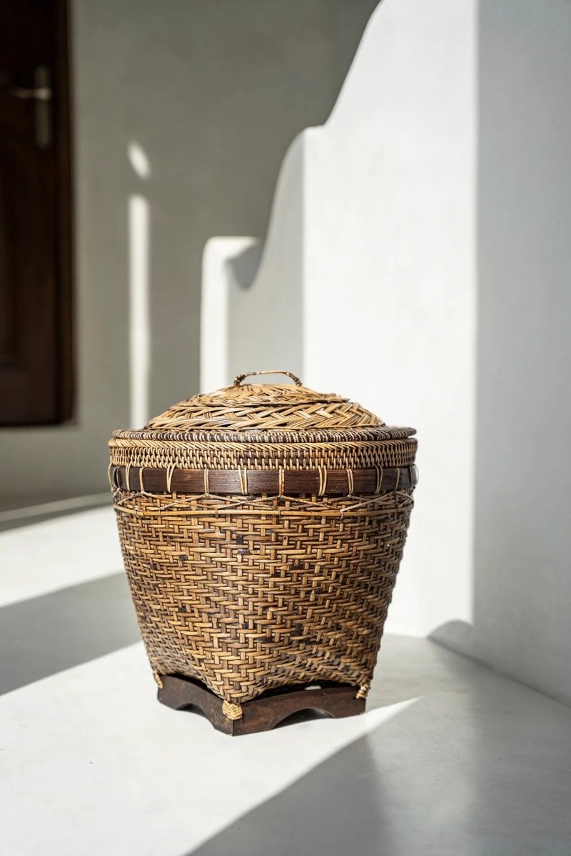 De Colonial Storage Mand - Naturel Bruin - M - WeAreTables