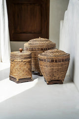 De Colonial Storage Mand - Naturel Bruin - M - WeAreTables