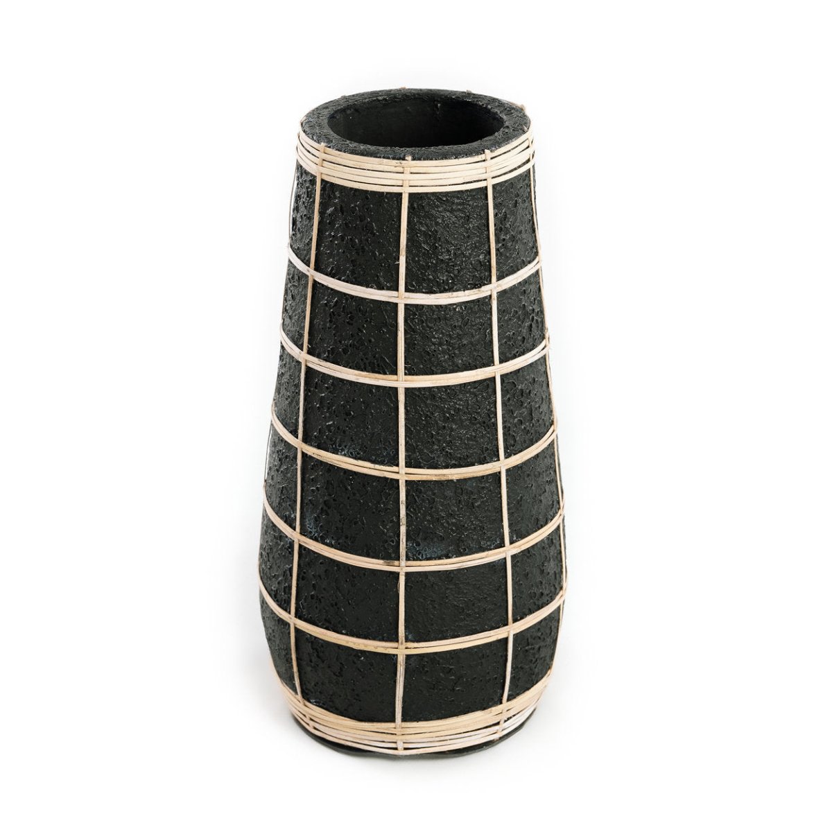 De Cutie Vaas - Zwart Naturel - L - WeAreTables