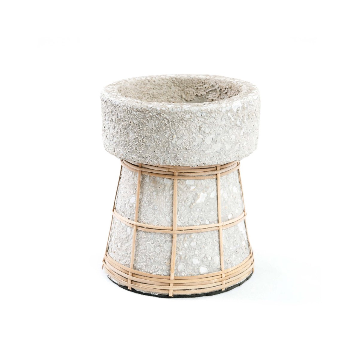 De Serene Kaarsenhouder - Betongrijs Naturel - M - WeAreTables