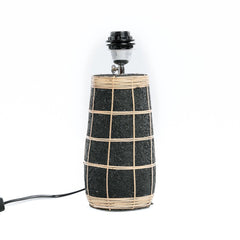 De Skiathos Tafellamp - Naturel Zwart - WeAreTables