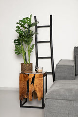 Decoratieve ladder - 150 cm - zwart - WeAreTables