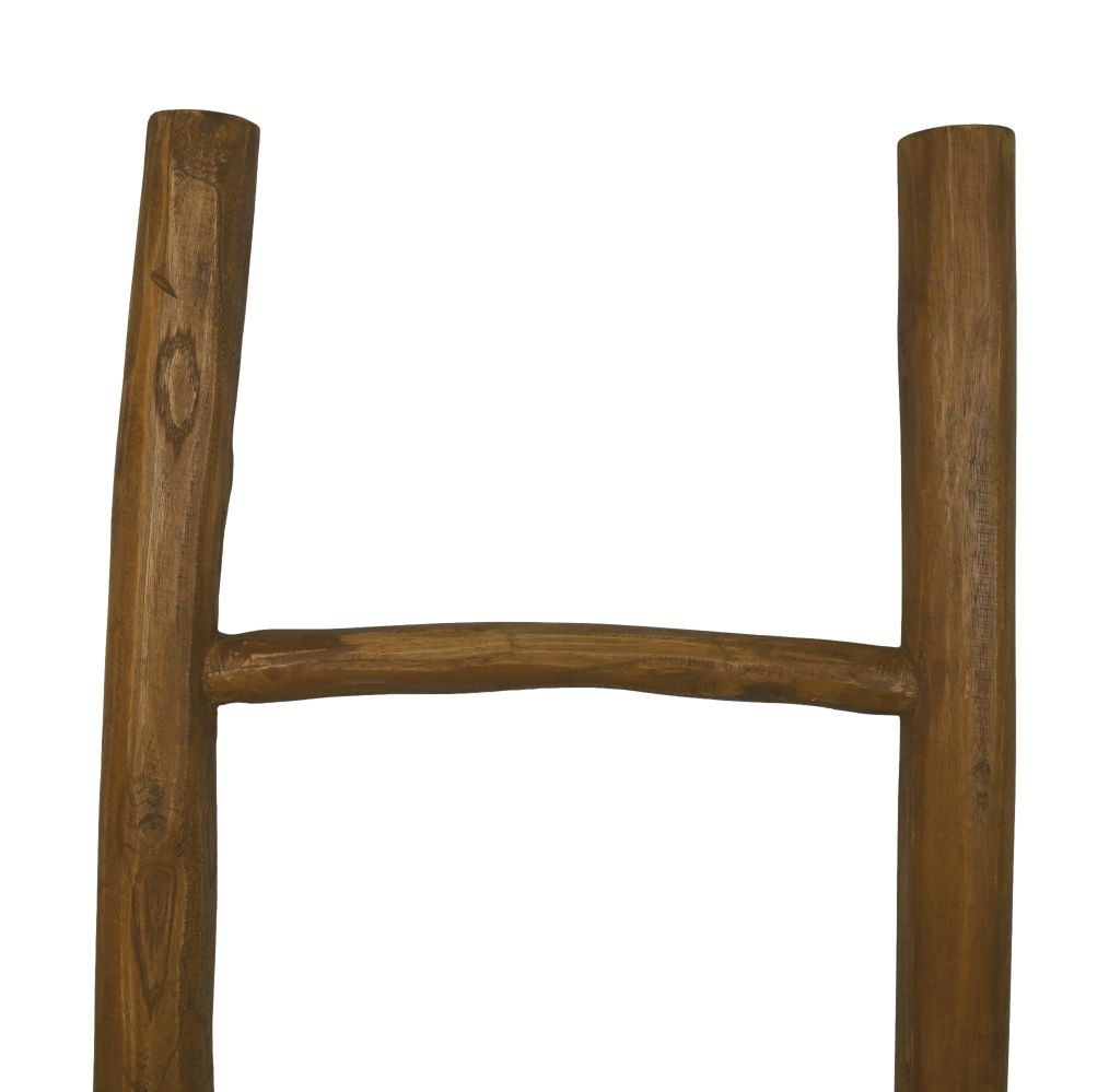 Decoratieve ladder - 35-45x5x150 - Walnoot - Teak - WeAreTables