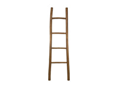 Decoratieve ladder - 35-45x5x150 - Walnoot - Teak - WeAreTables