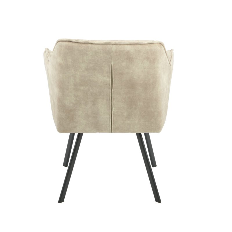 Eetkamerstoel Emma - Velvet Taupe - WeAreTables