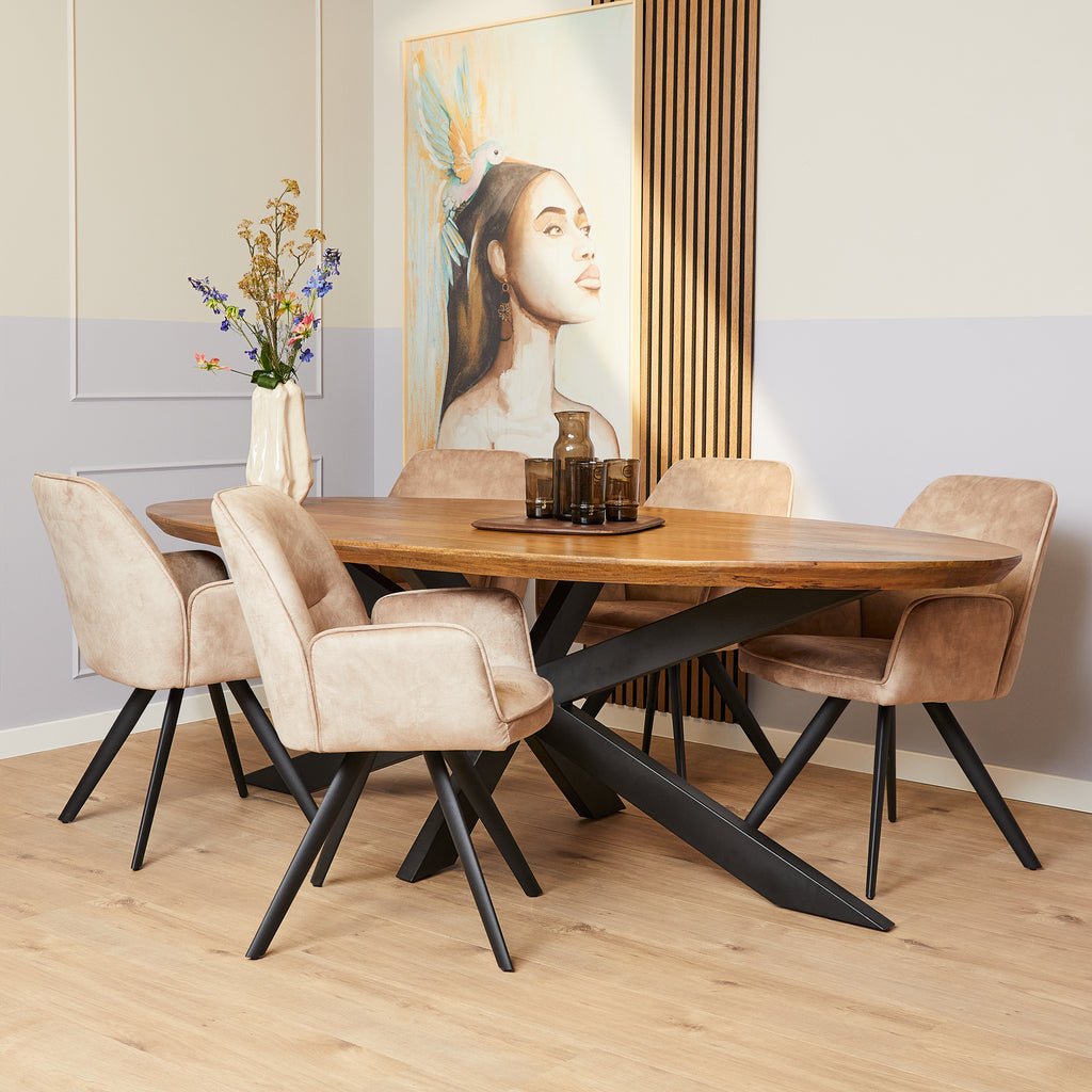 Eetkamerstoel Nova - Beige - WeAreTables