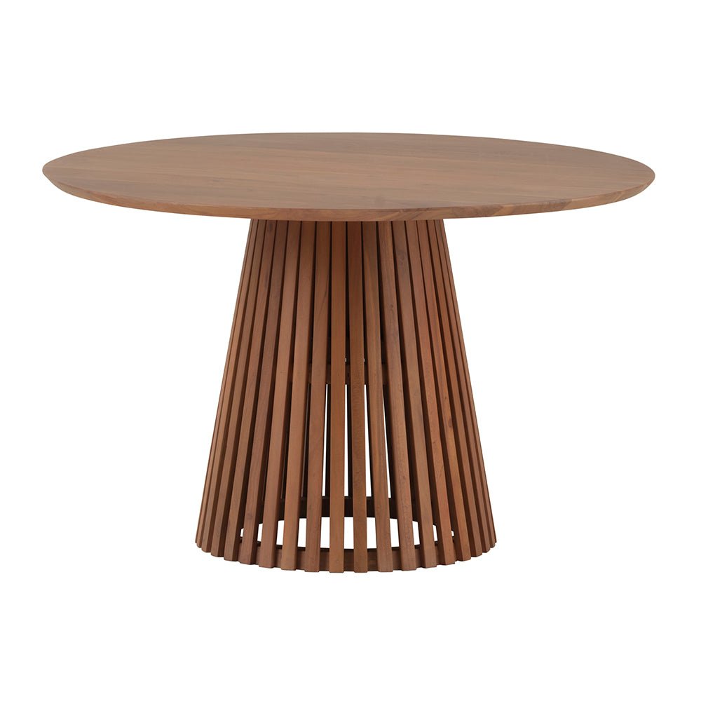 Eetkamertafel Bujumbura Ø120, Acacia Naturale - WeAreTables