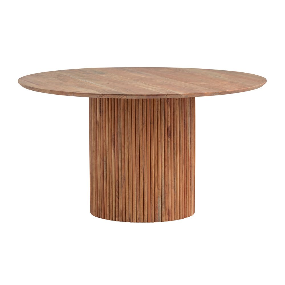 Eetkamertafel Ø140, Acacia Naturale - WeAreTables