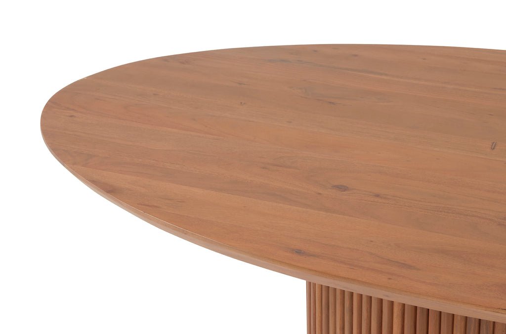 Eetkamertafel ovaal 220, Acacia Naturale - WeAreTables