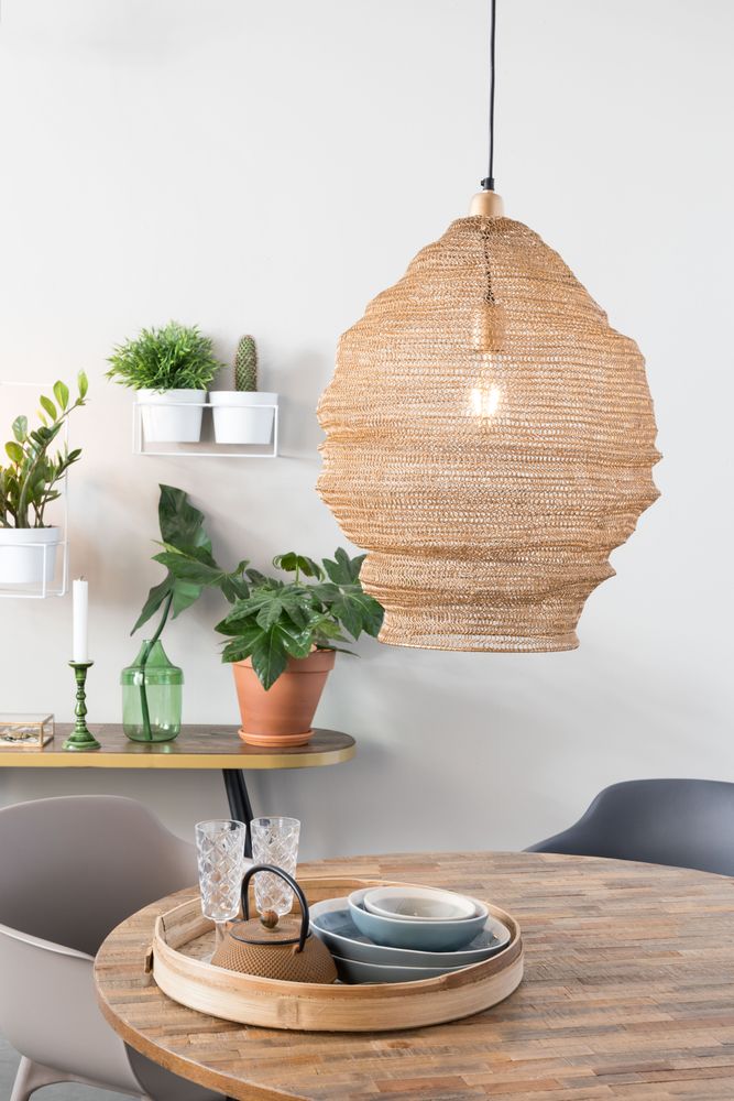 Lena Hanglamp L Brass - WeAreTables