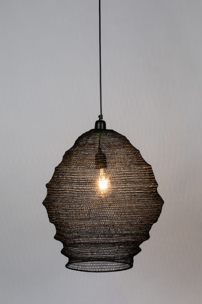 Lena Hanglamp L Zwart - WeAreTables