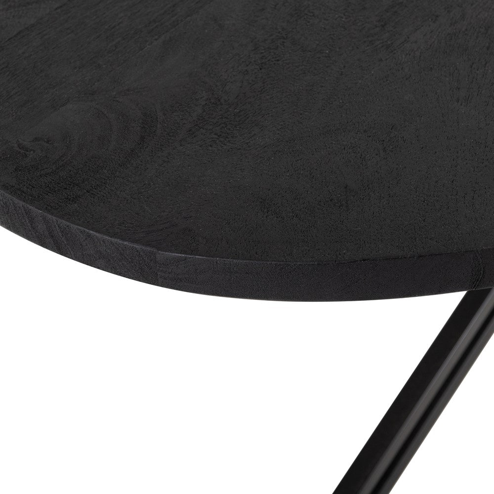 Ovale Eettafel Yana Black 200 - WeAreTables