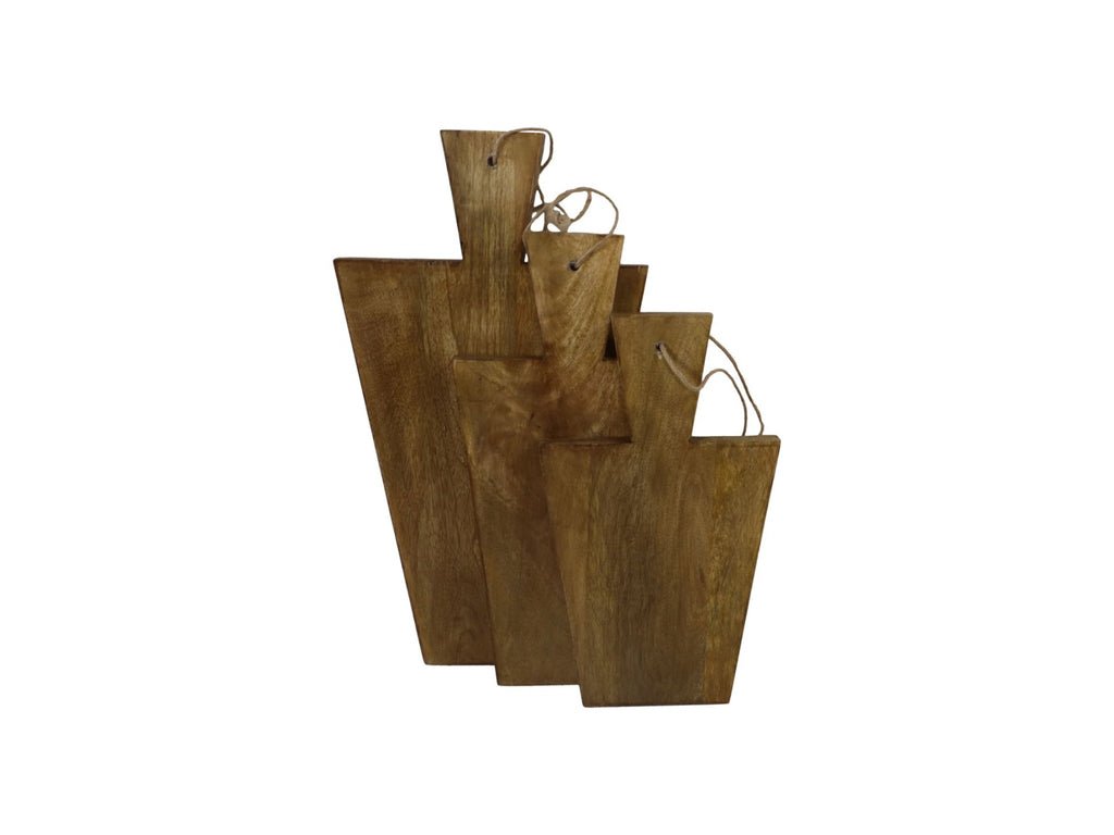 Snijplanken - Naturel - Mangohout - Set van 3 - WeAreTables