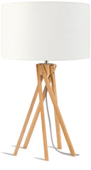 Tafel lamp Kilimanjaro - linen white - WeAreTables